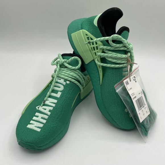 Adidas Pharrell X NMD Core Green GY0089 Men’s Size 5 - Picture 6 of 12